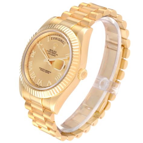 rolex day date 2 41mm yellow gold|rolex presidential 41mm yellow gold.